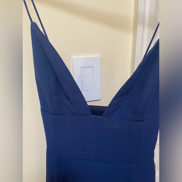 Fame and Partners Navy Bridesmaid Dress Size 6 - Picture 4 of 8